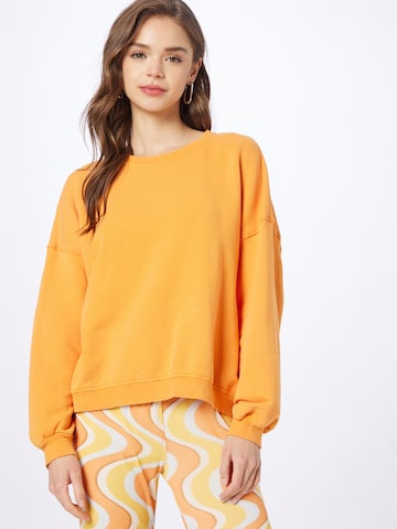 AMERICAN VINTAGE Sweatshirt in Orange: predná strana