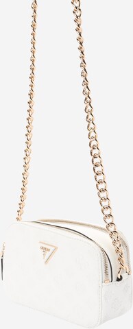 GUESS - Bolso de hombro 'Noelle' en blanco: frente