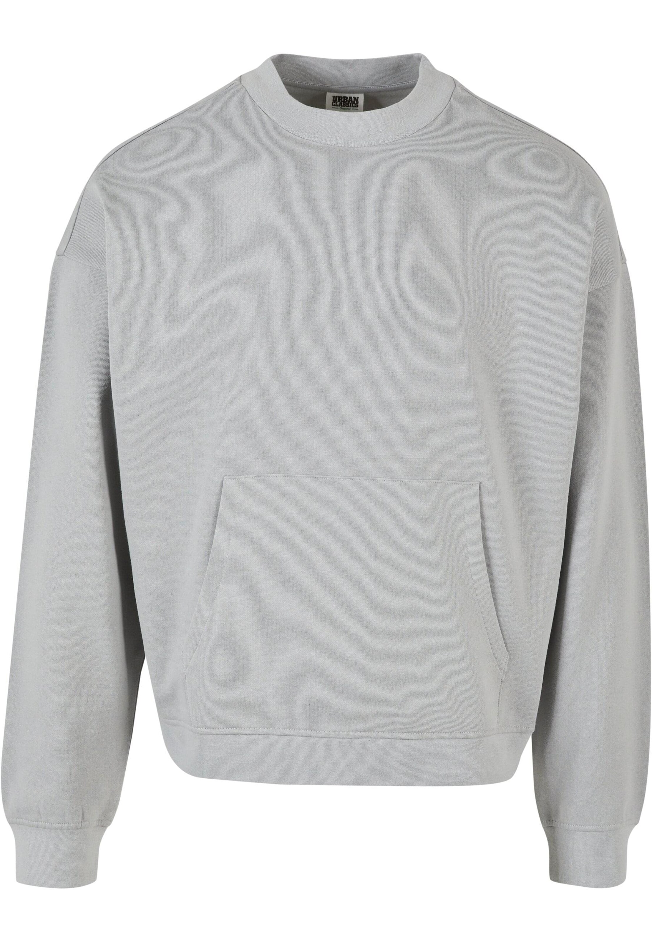 Urban Classics Sweatshirt in Grey: front
