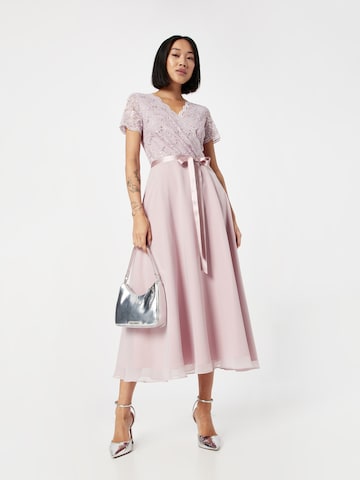 SWING Společenské šaty – pink