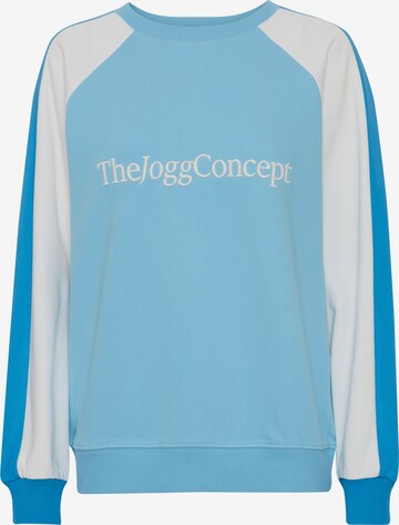 Sweat-shirt The Jogg Concept en bleu : devant