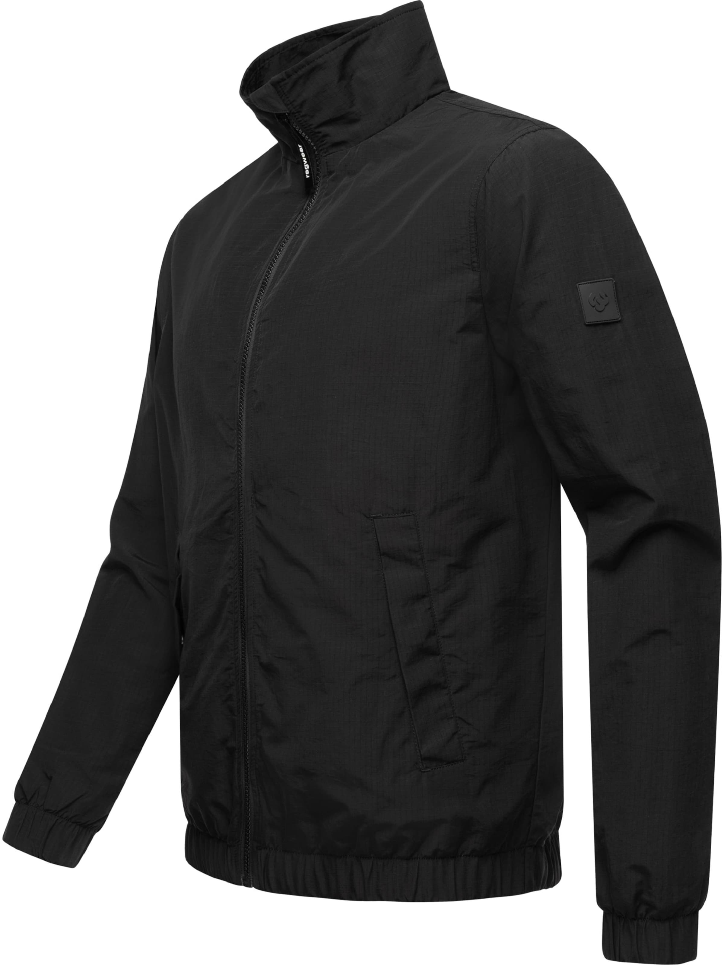 Ragwear Φθινοπωρινό και ανοιξιάτικο μπουφάν 'Holdeon' σε μαύρο