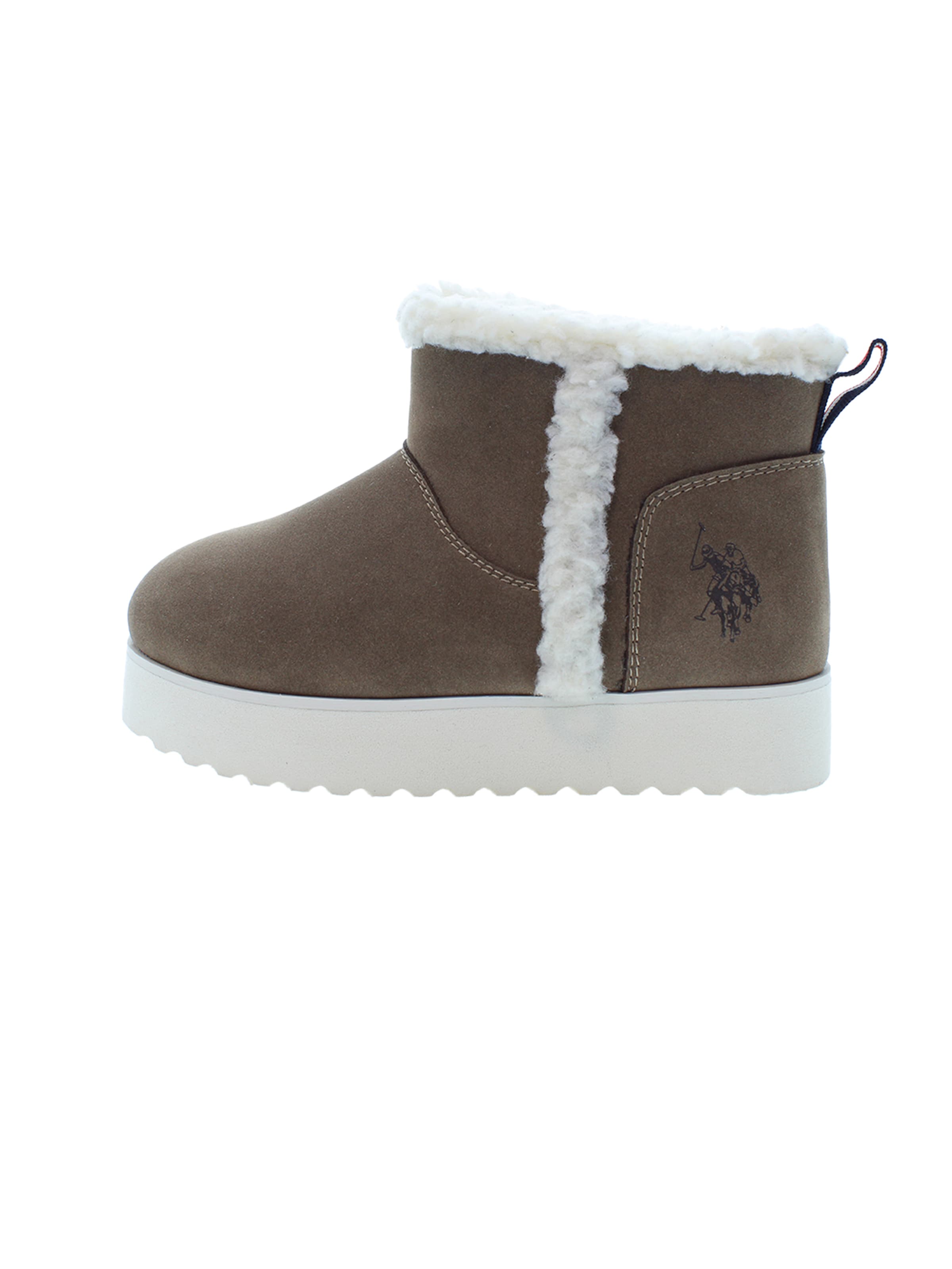 U.S. POLO ASSN. Snow boots in Brown: front