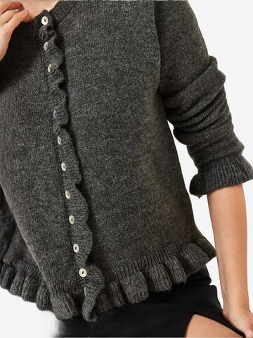 Bianco Lucci Strickjacke in Grau