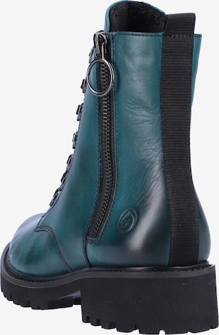 REMONTE Lace-Up Ankle Boots in Blue