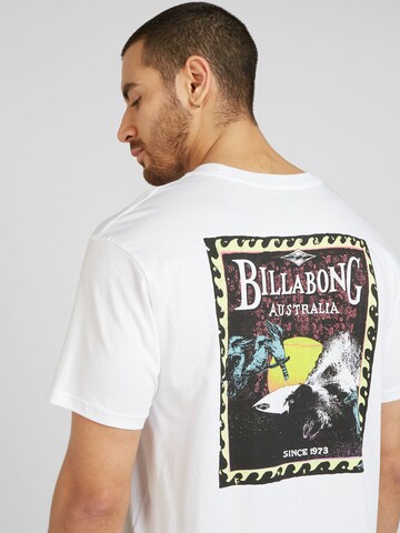 BILLABONG Тениска 'DREAMY PLACE' в бяло