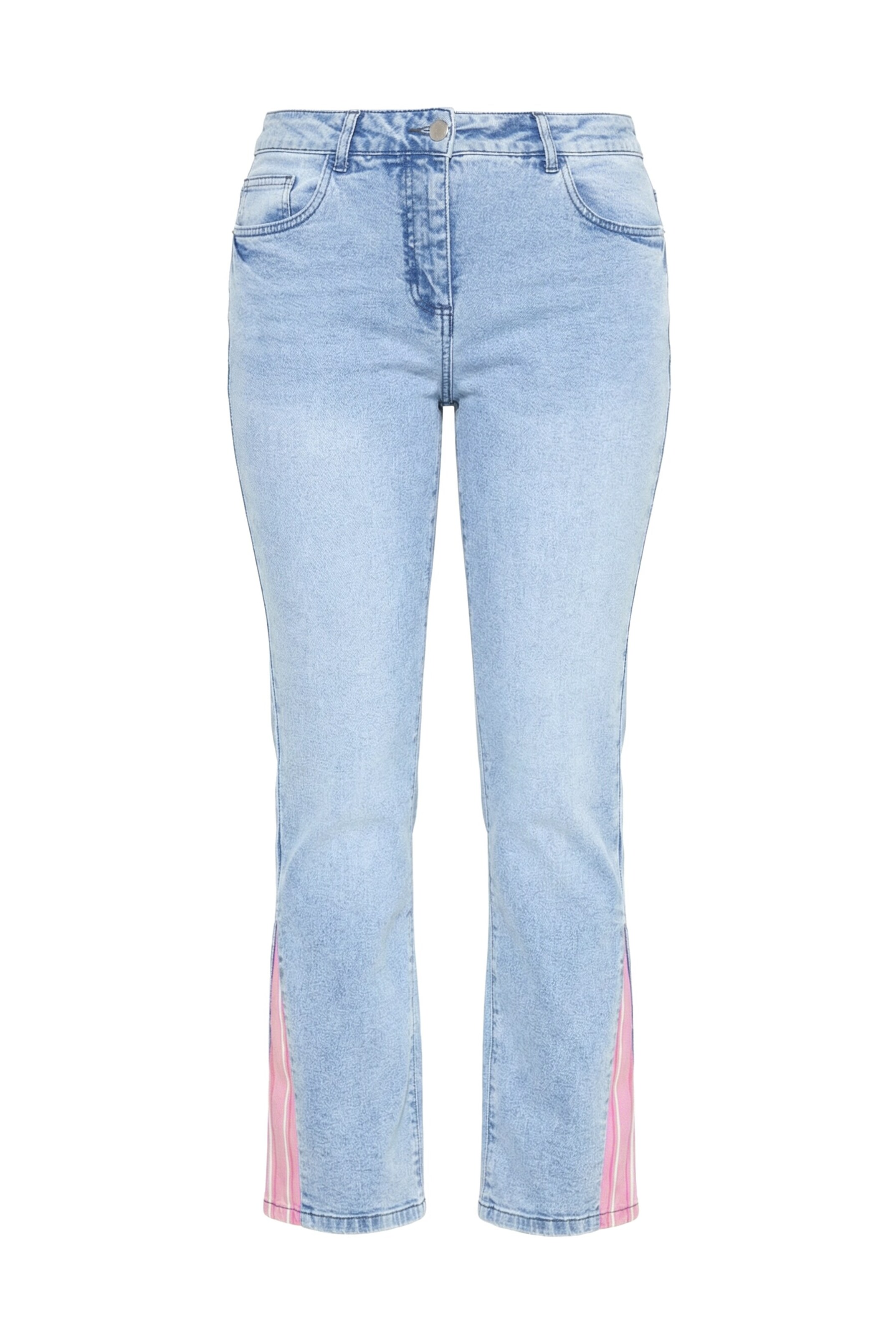 Angel of Style Jeans in de kleur Blauw / Pink, Productweergave
