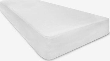 Aspero Bed Sheet 'Toulon' in White: front