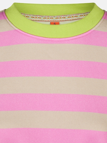 salzhaut Sweatshirt 'Dickedauer' in Pink: front