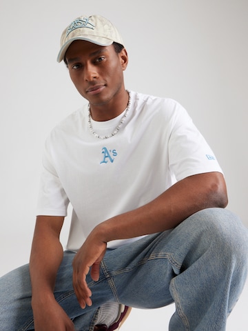 NEW ERA - Camiseta 'MLB LE OAKATH' en blanco: frente