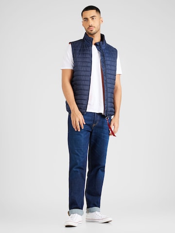 Gilet di ALPHA INDUSTRIES in blu