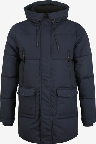 !Solid Winterparka 'Anato' in Blauw: voorkant