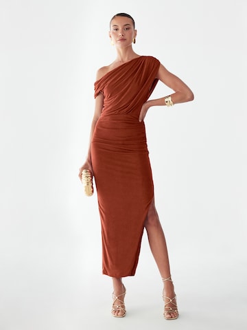 BWLDR Βραδινό φόρεμα 'Veleda' σε πορτοκαλί