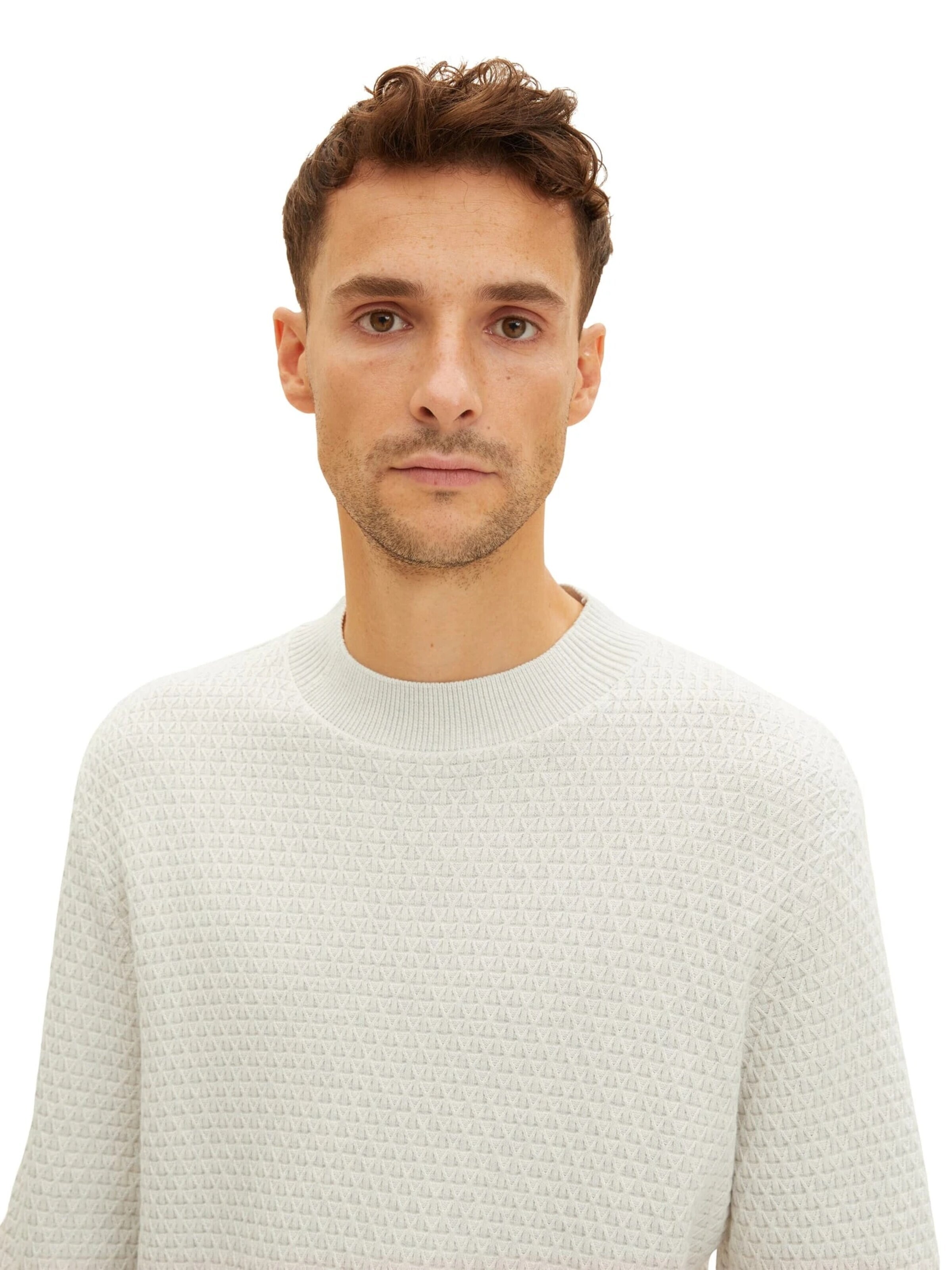 TOM TAILOR Sweater in Grey