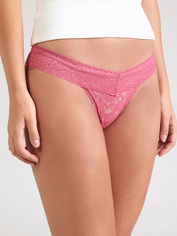 GUESS Thong in Pink: front