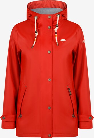 Schmuddelwedda Toiminnallinen takki värissä punainen: edessä