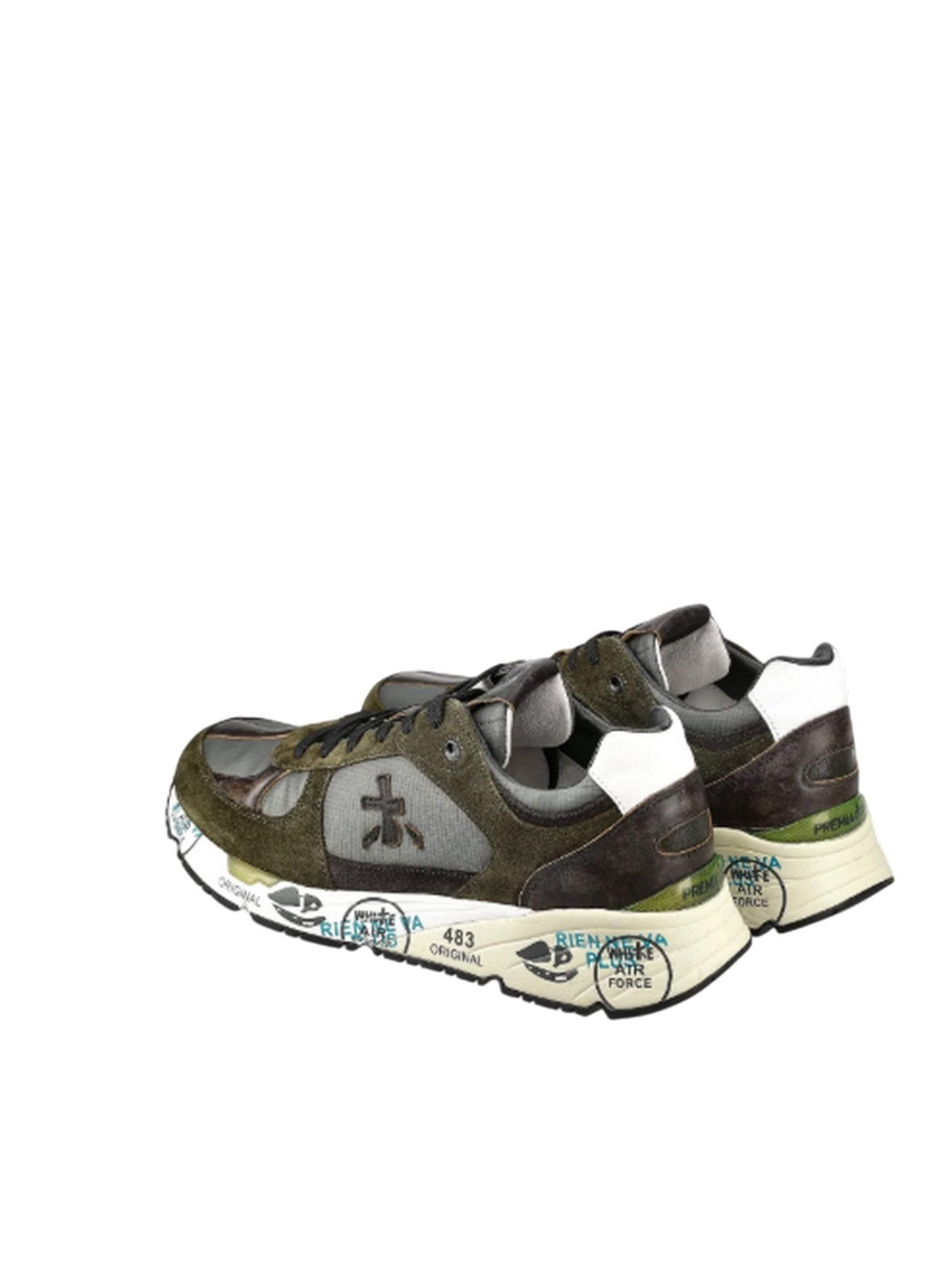 Sneaker bassa di Premiata in marrone