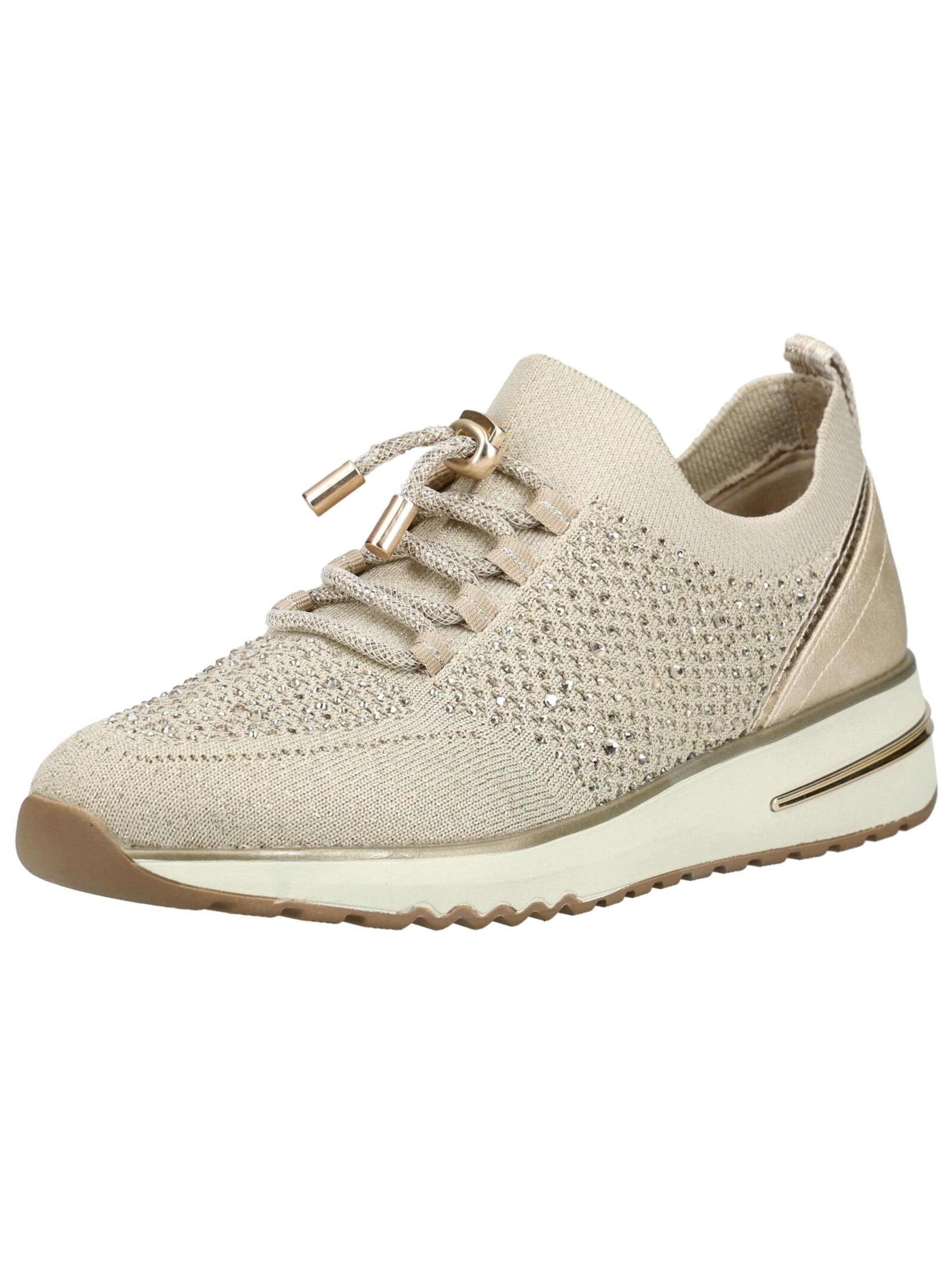 Sneaker bassa di MARCO TOZZI in beige: frontale