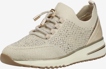 MARCO TOZZI Sneakers laag in Beige: voorkant