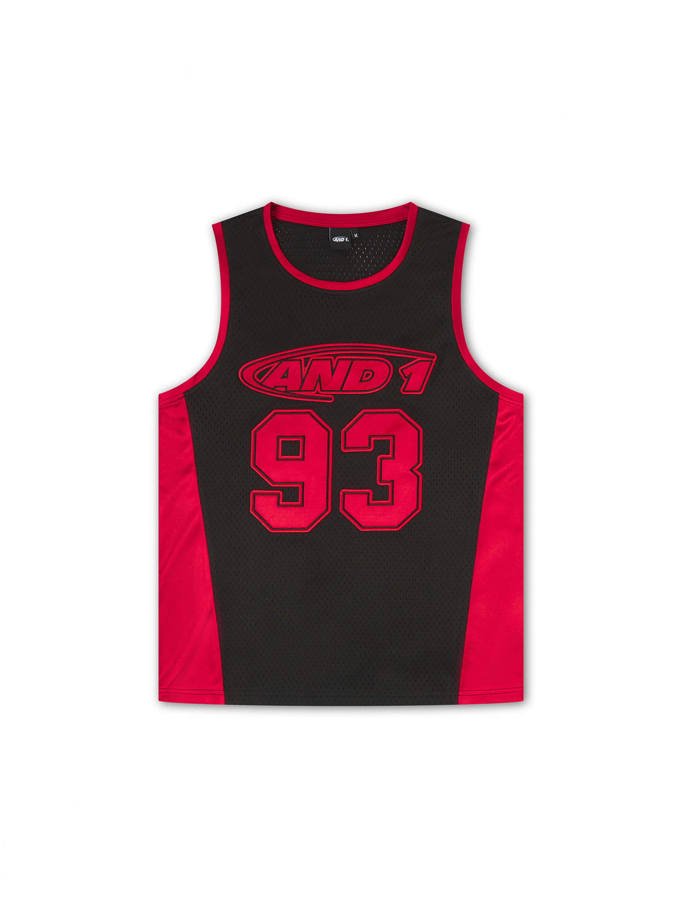 T-Shirt '93 Airtex' AND1 en noir : devant