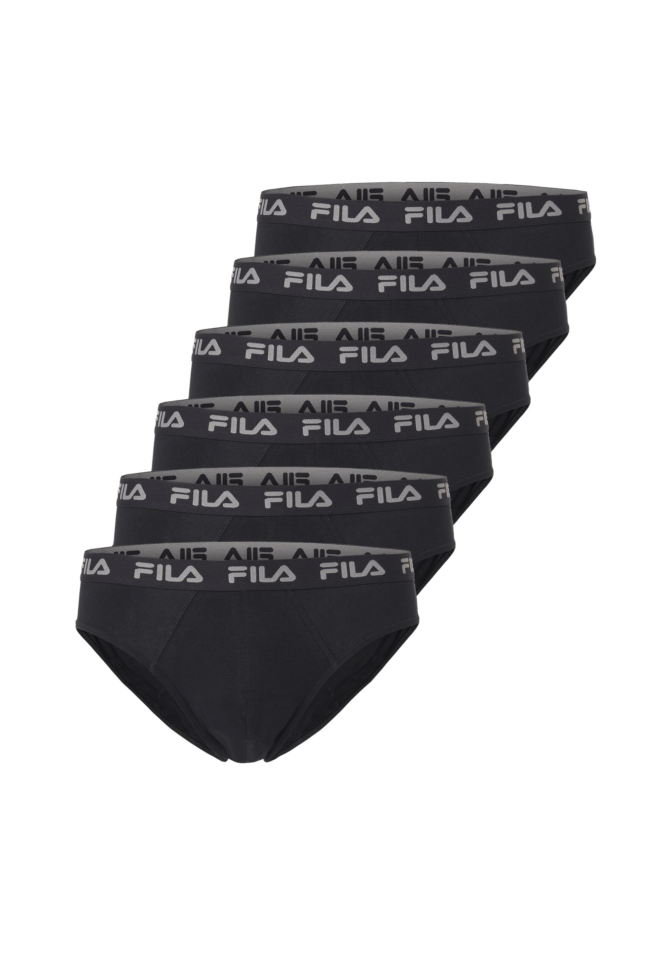FILA Slips in Schwarz: Vorderseite