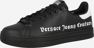 Versace Jeans Couture Matalavartiset tennarit 'FONDO COURT' värissä musta / valkoinen, Tuotenäkymä