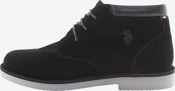 Scarpa stringata di U.S. POLO ASSN. in nero: frontale