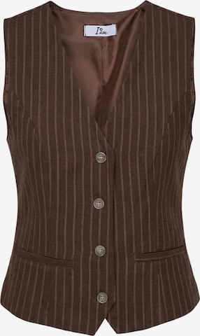 I AM Suit vest 'Gilet Gessato 95105' in Brown: front