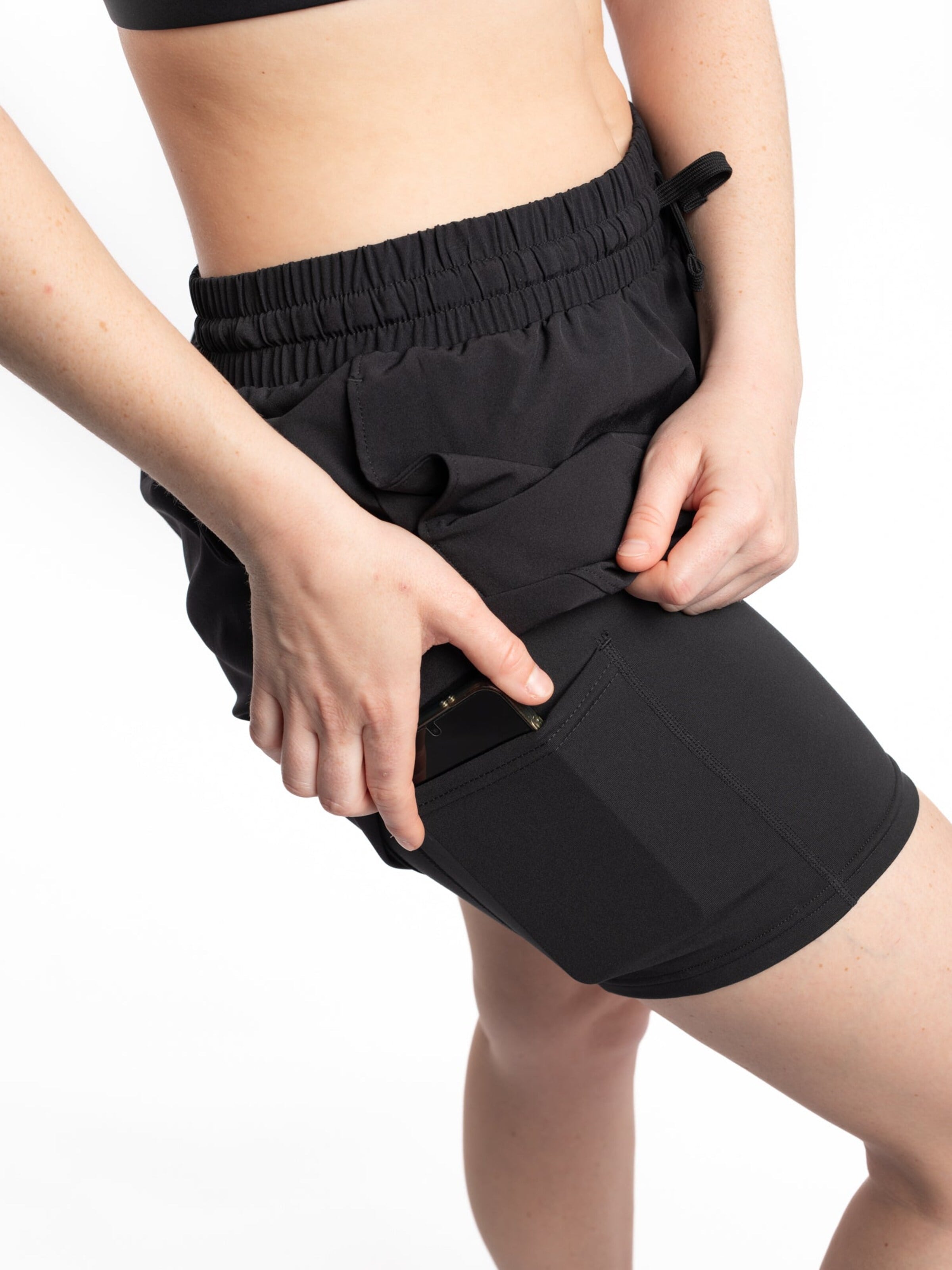 mymotus Regular Sportbroek in Zwart