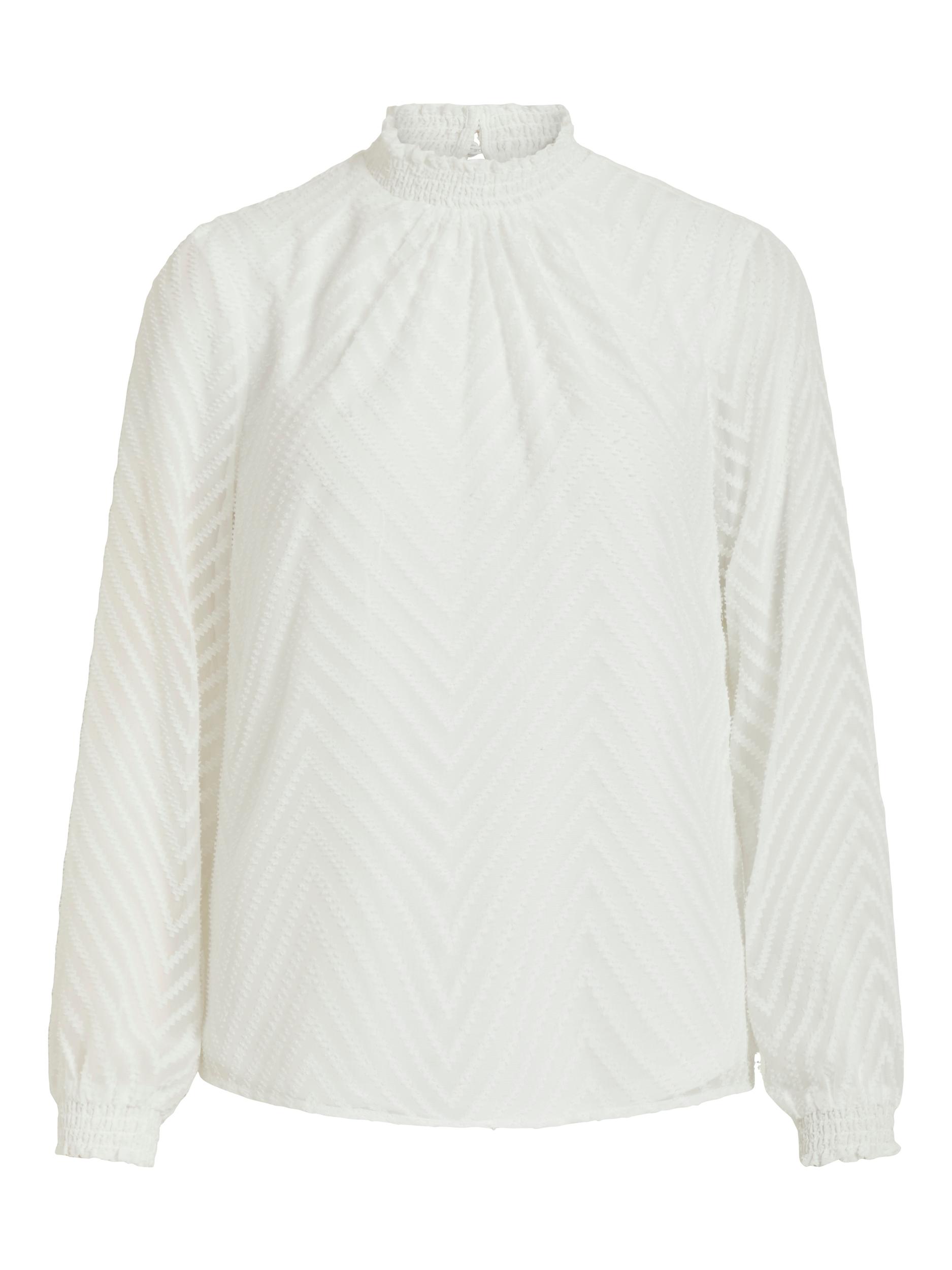 Abbigliamento Taglie comode VILA Maglietta Michelle in Bianco Naturale 