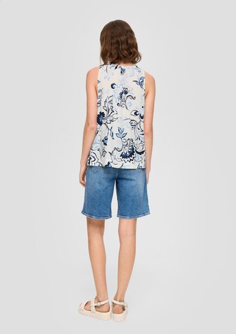 s.Oliver Blouse in Blue: back