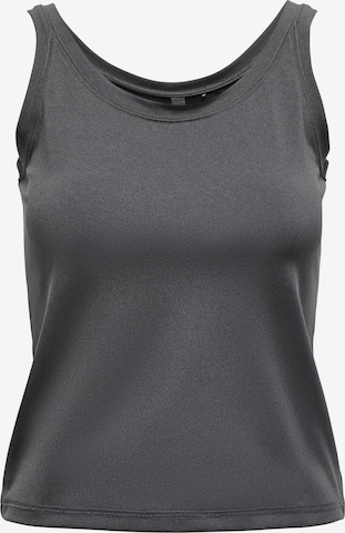 ONLY PLAY Sports Top 'Feven' in Grey: front