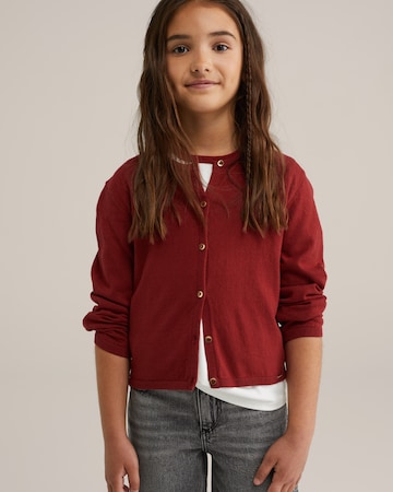 WE Fashion Pullover in Rot: Vorderseite