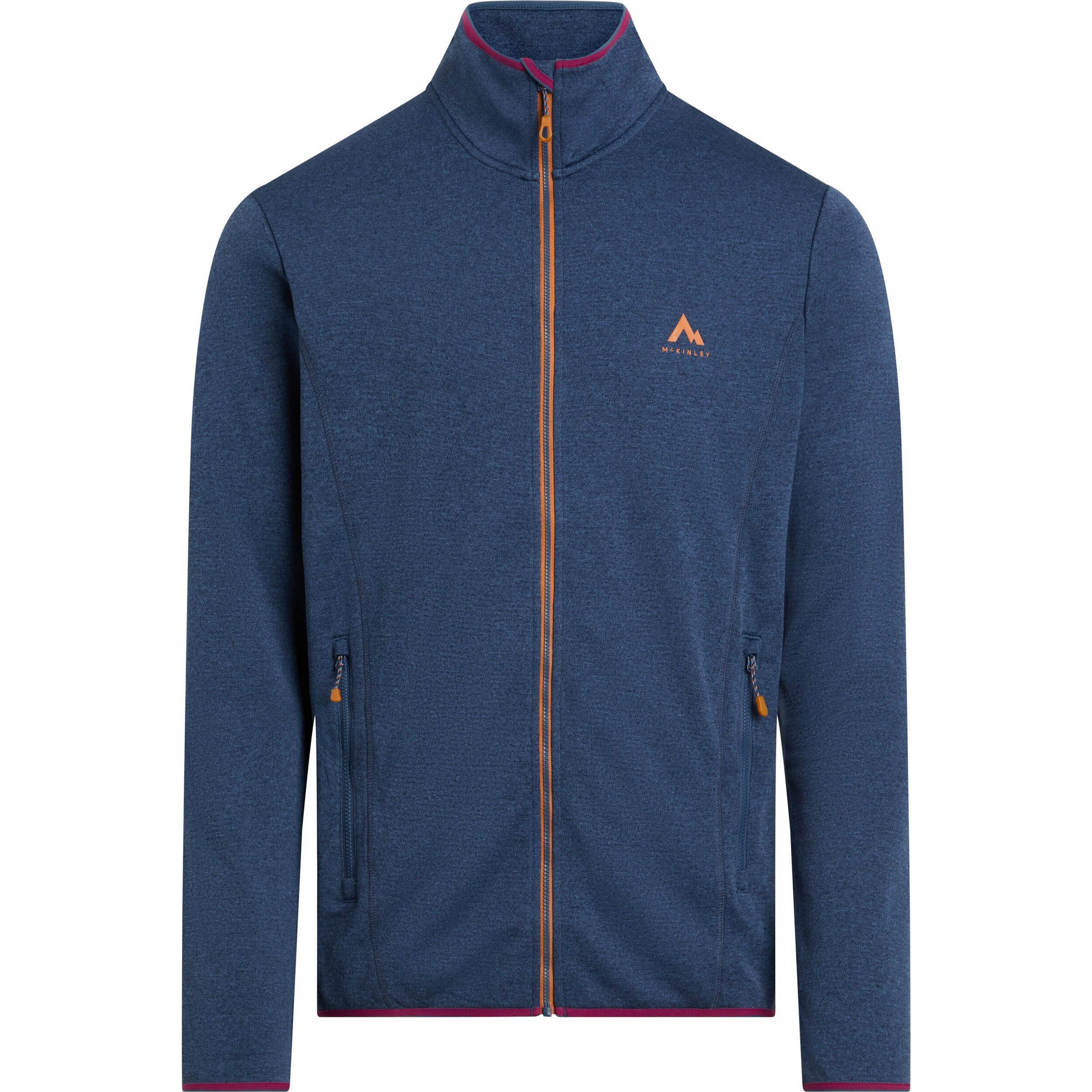 MCKINLEY Athletic Fleece Jacket 'Roto IV' in Blue: front
