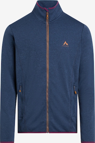 MCKINLEY Athletic Fleece Jacket 'Roto IV' in Blue: front