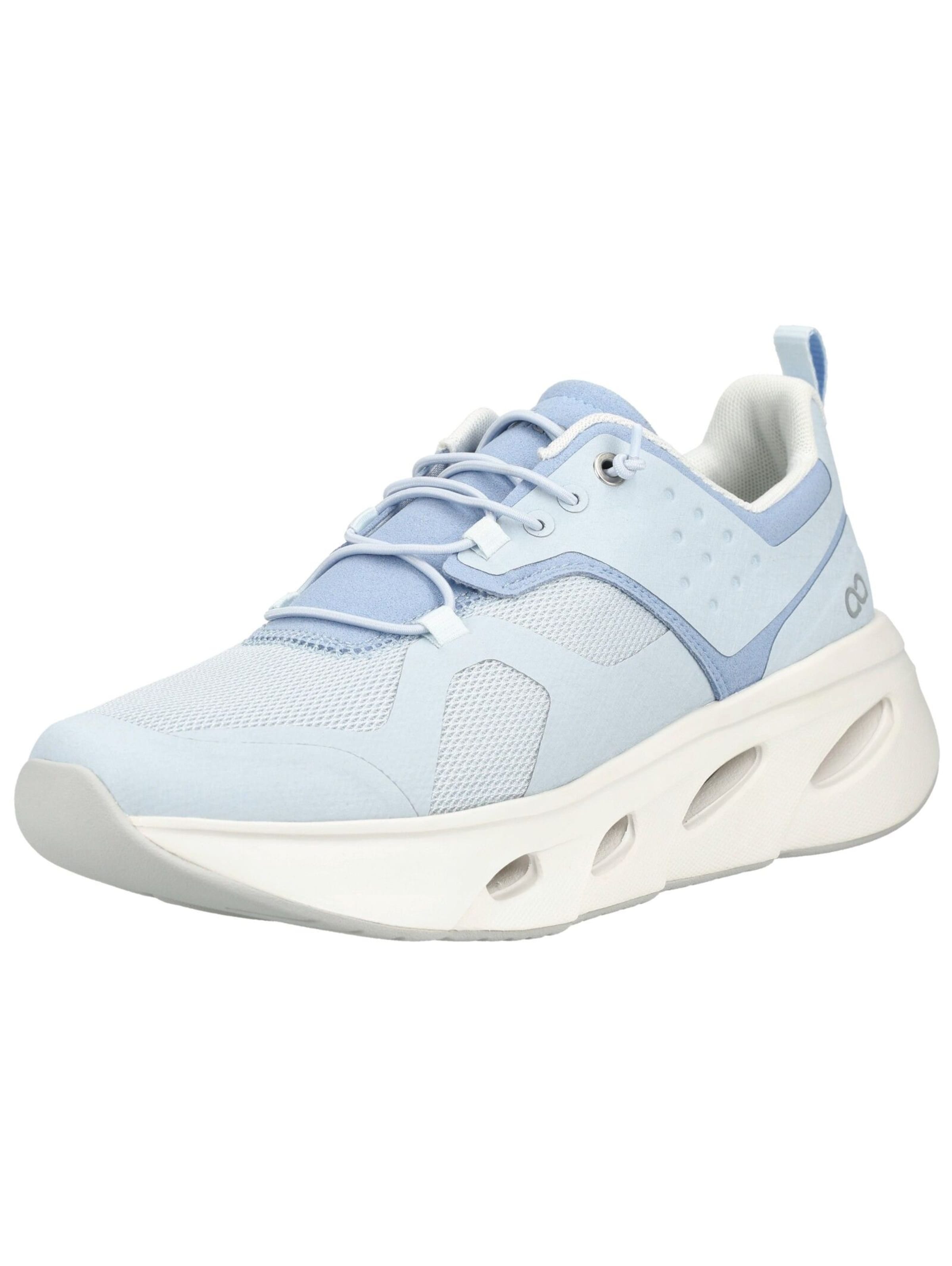 Sneaker bassa di Tenhaag in blu: frontale