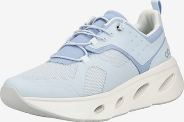 Sneaker bassa di Tenhaag in blu: frontale