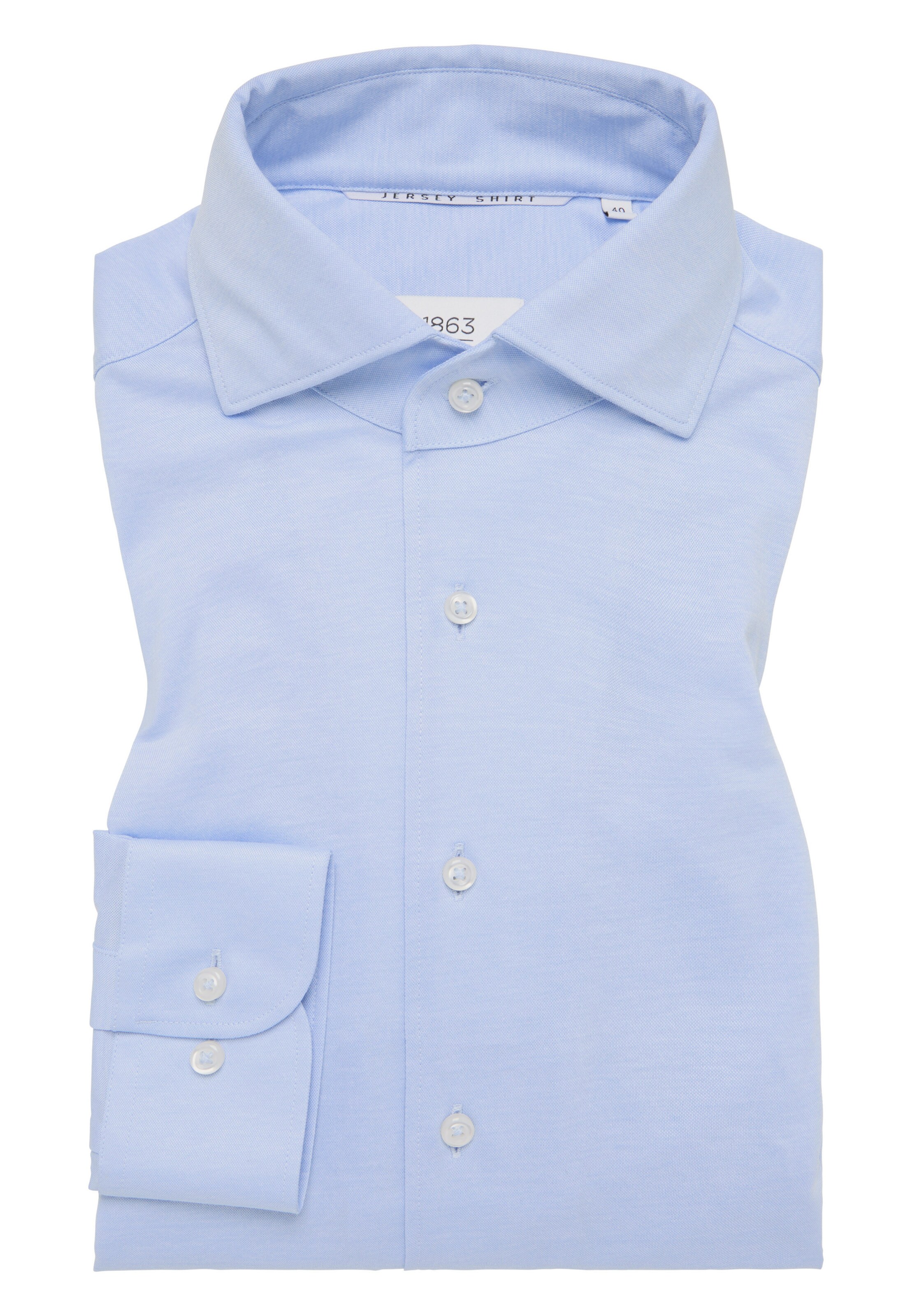 ETERNA Slim fit Overhemd in Blauw