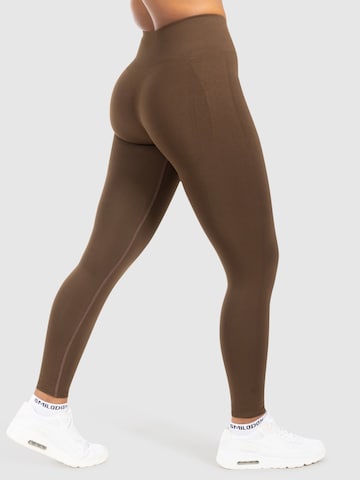 Skinny Leggings 'Pemmy' Smilodox en marron