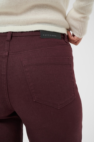 Kaffe Regular Jeans 'Brook ' in Rood