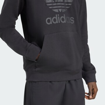 ADIDAS ORIGINALS Sweatshirt 'Adicolor Classics Trefoil' in Black