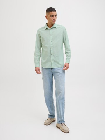 Regular fit Camicia 'JJESummer' di JACK & JONES in verde