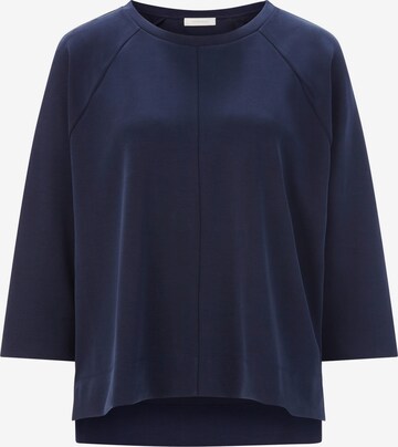 Sweat-shirt Rich & Royal en bleu : devant