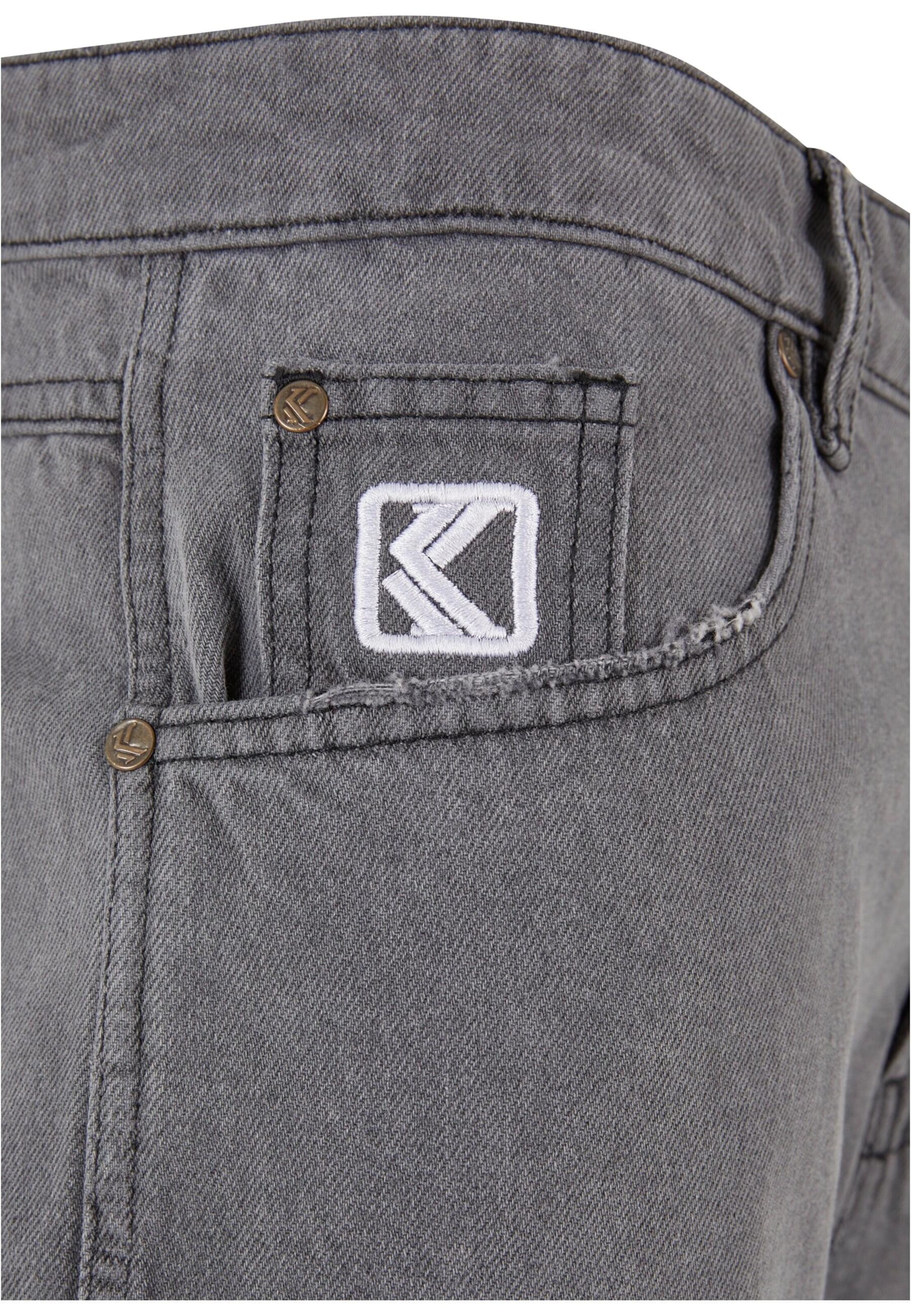 Karl Kani Ohlapna forma Kavbojke | siva barva