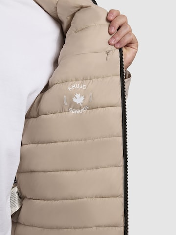 khujo Jacke 'Oke' in Beige
