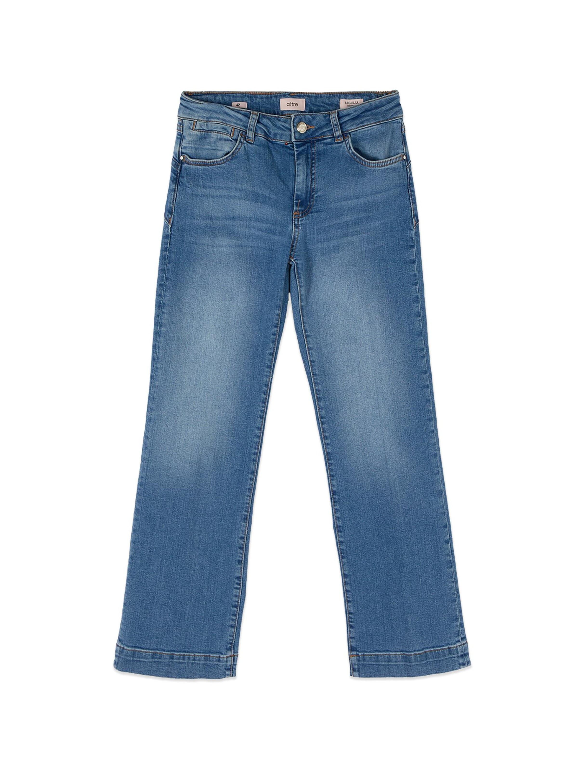 Regular Jean oltre en bleu : devant
