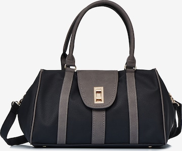 Emma & Kelly Handbag in Black: front