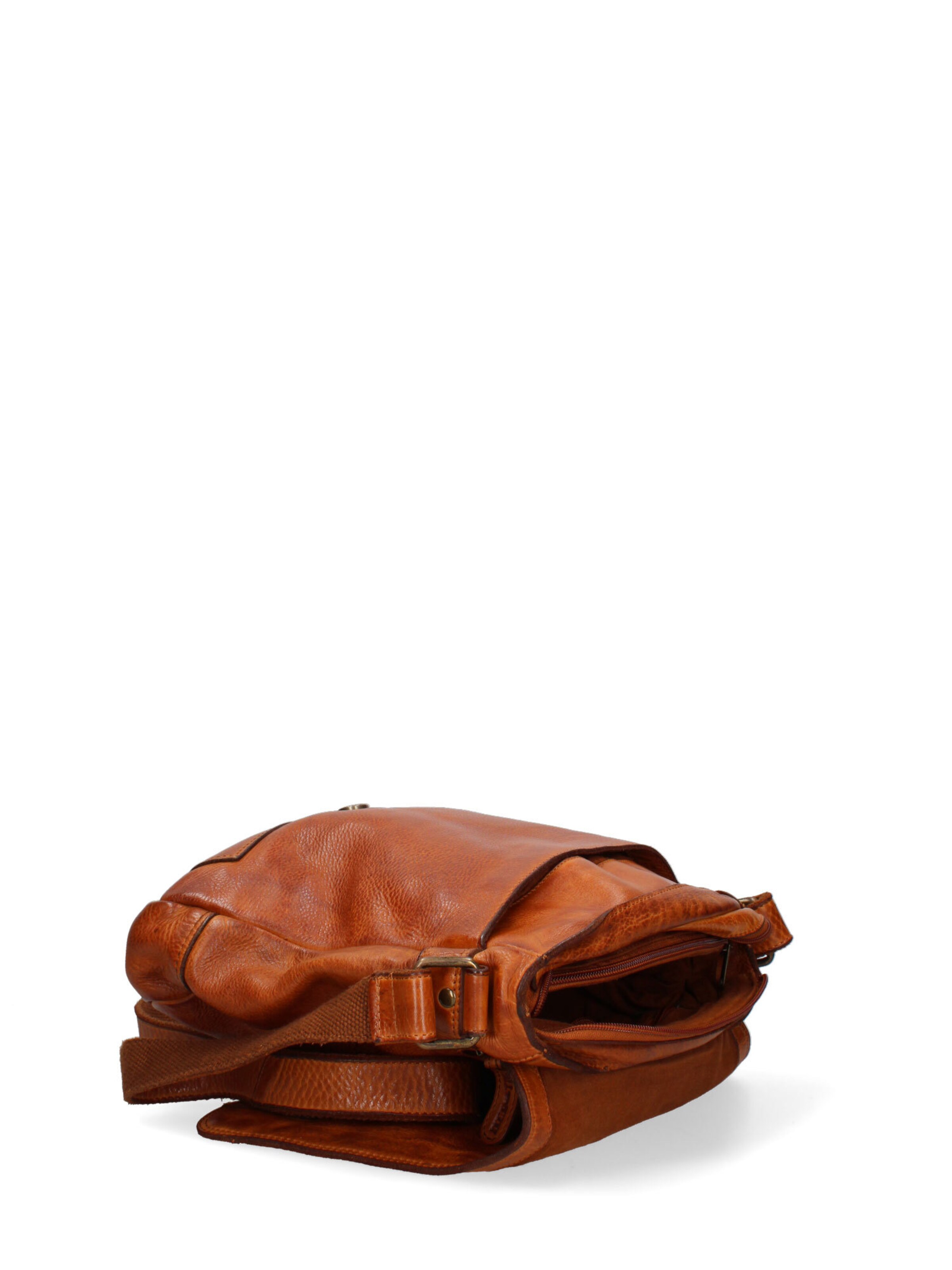 HILL BURRY Umhängetasche in Braun