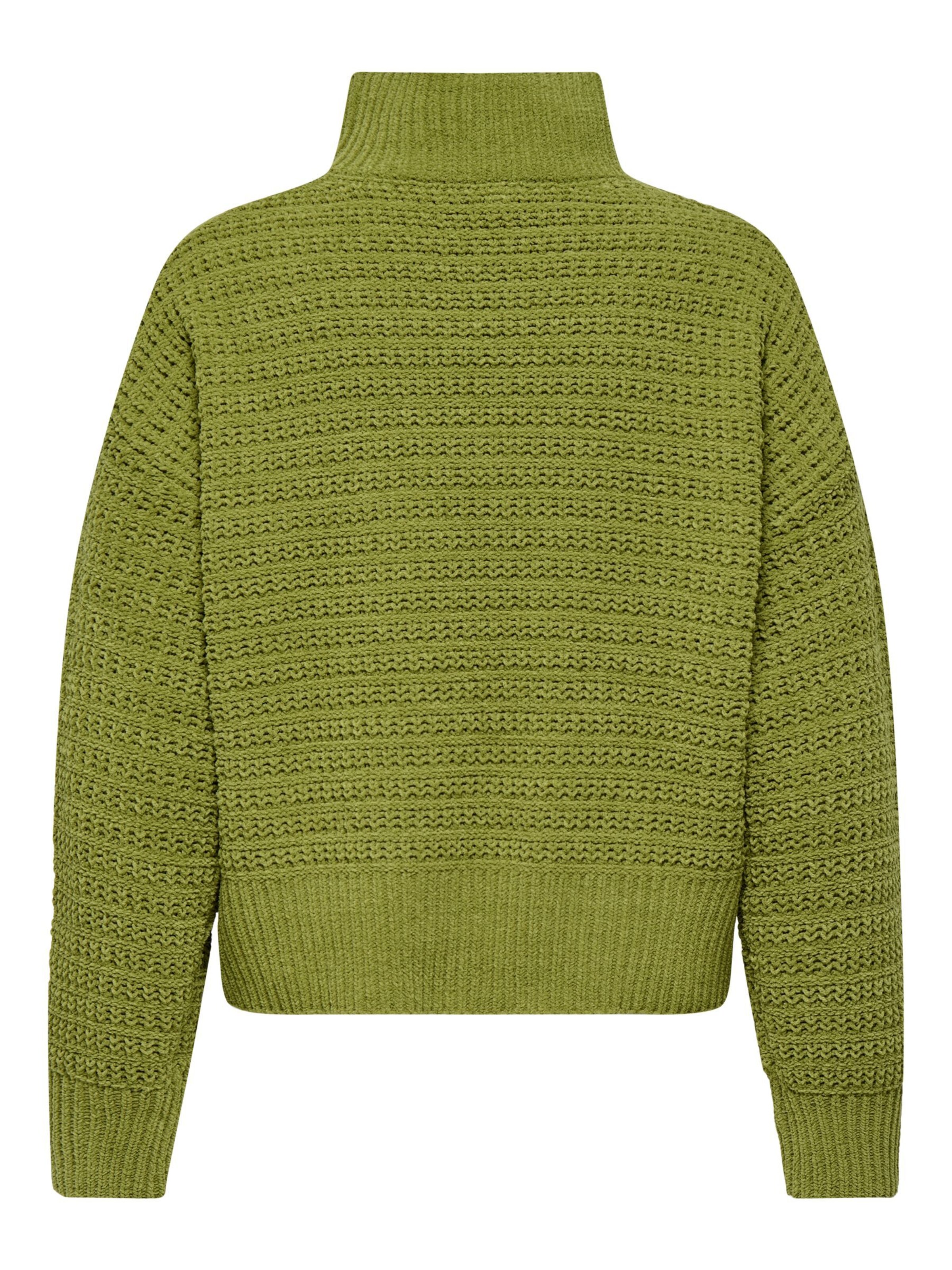 ONLY Pullover 'ONLGlobe' in Grün