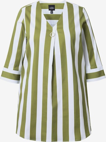 Ulla Popken Tuniek in Groen: voorkant